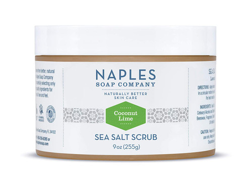 Coconut Lime Sea Salt Scrub 9 oz