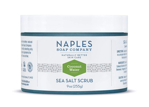 Coconut Water Sea Salt Scrub 9 oz