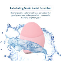 Light Pink Exfoliating Sonic Facial Scrubber Water