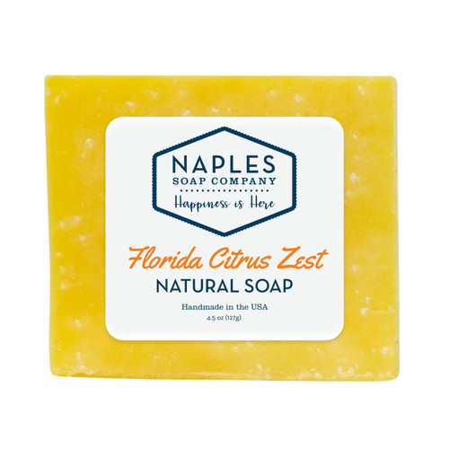 Florida Citrus Zest Natural Soap