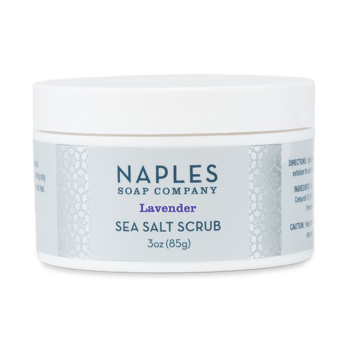 Lavender Sea Salt Scrub 3 oz