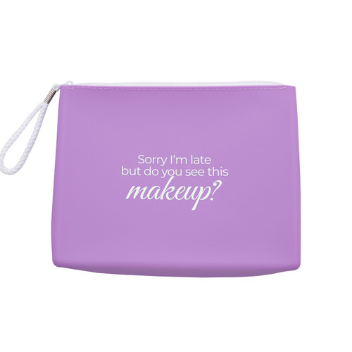 Sorry I Am Late but Did You See this Makeup Cosmetic Bag