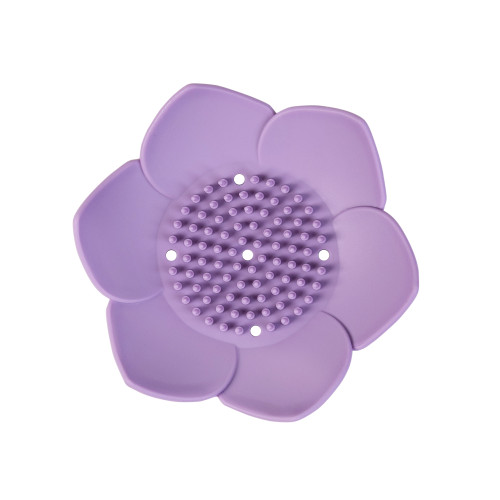 Purple Lotus Flower Soap Saver