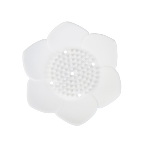 White Lotus Flower Soap Saver