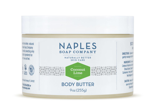 Coconut Lime Body Butter 9 oz