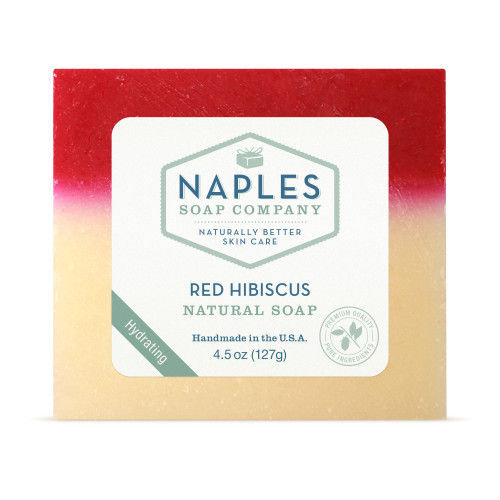 Red Hibiscus Natural Soap