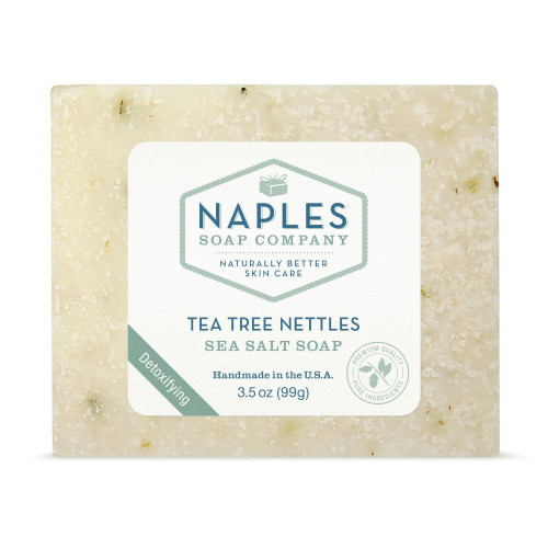 Tea Tree Nettles Sea Salt Soap