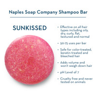 Sunkissed Shampoo Bar Description